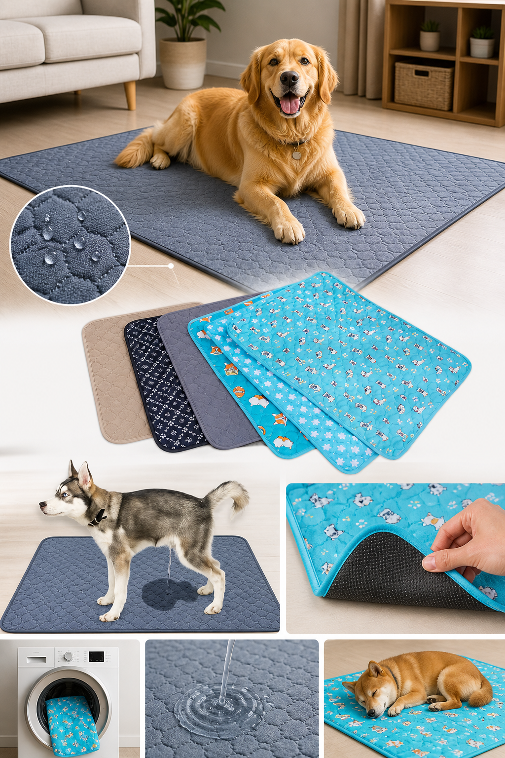 Manta Absorbente para Perros